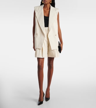 Gilet doppiopetto in canvas di cotone | Nina Ricci