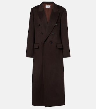 Double-breasted wool and cashmere coat | Victoria Beckham