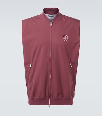 Gilet con logo | Brunello Cucinelli