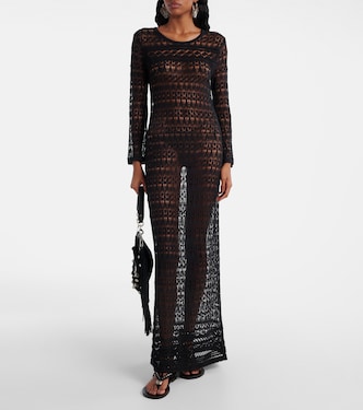 Abito lungo Paloma in crochet di misto cotone | Isabel Marant
