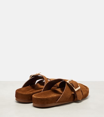 Ease Buckle suede sandals | Loewe
