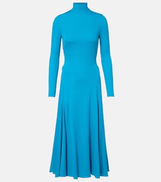 Open-back jersey midi dress | Alaïa