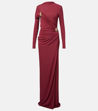 Verzierte Robe Izadora aus Jersey | Simkhai