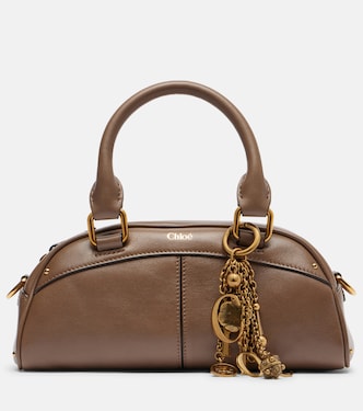 Chloé Bowling Small leather tote bag | Chloé