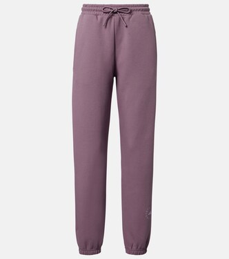 Logo cotton-blend sweatpants | Adidas by Stella McCartney