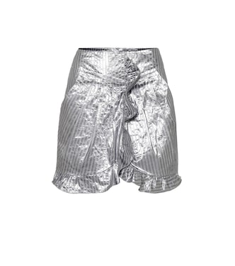 Minigonna Mucius a righe in lamé | Isabel Marant