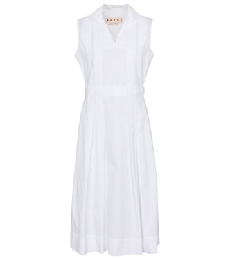Midikleid aus Baumwolle | Marni
