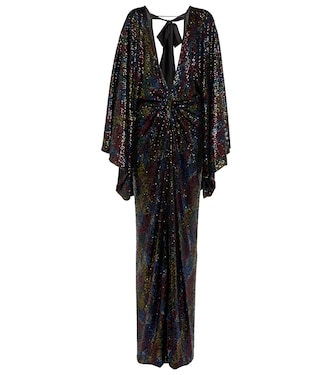 Robe mit Pailletten | Costarellos