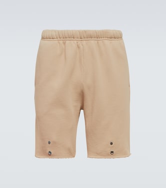 Shorts Snap Front de algodón | Les Tien
