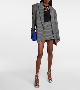 Sandali Adele in pelle metallizzata | The Attico
