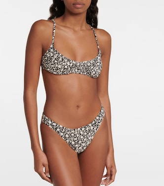 Floral bikini top | Tory Burch
