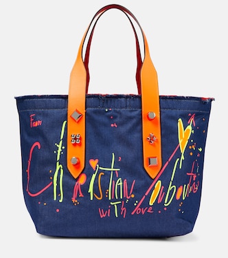 Borsa Frangibus Medium in denim | Christian Louboutin