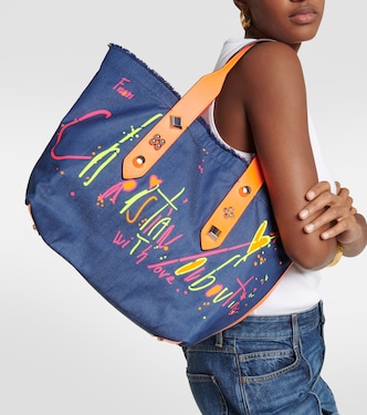 Borsa Frangibus Medium in denim | Christian Louboutin