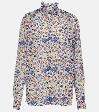 Blouse Gambine en coton à fleurs | Marant Etoile