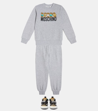 High-Top Sneakers aus Leder | Moschino Kids
