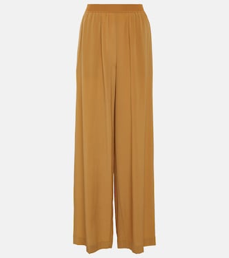 Pantalon ample Soie Hulin en crêpe de soie | Joseph