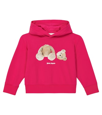 Bedruckter Hoodie aus Baumwoll-Jersey | Palm Angels Kids
