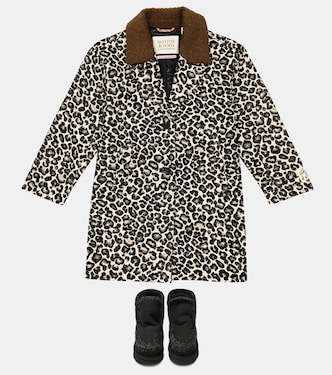 Bottes en daim et shearling | Mou Kids