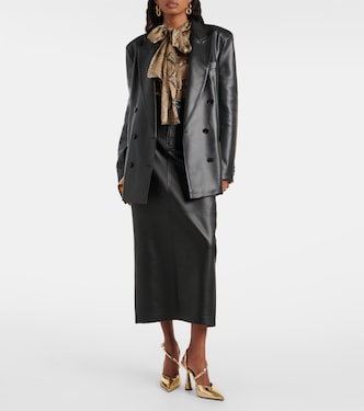 Pumps Arya 90 aus Metallic-Leder | D'Accori