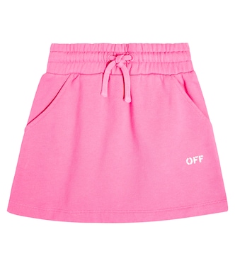 Falda de jersey de algodón | Off-White Kids