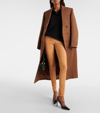 Leggings in suede a vita media | Joseph