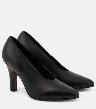 Prudens 90 leather pumps | The Row