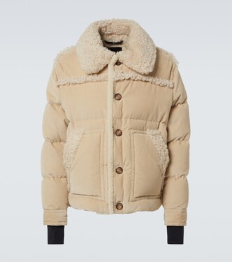 Daunenjacke Couloir aus Baumwoll-Cord | Moncler Grenoble