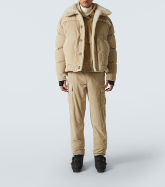 Daunenjacke Couloir aus Baumwoll-Cord | Moncler Grenoble