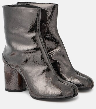 Botines Tabi de piel metalizada | Maison Margiela