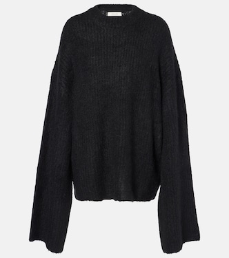 Pullover oversize in maglia a coste | Entire Studios