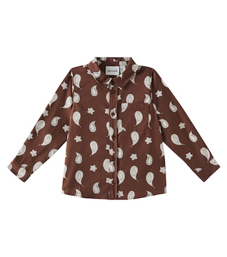 Camisa de algodón con paisley | Mini Rodini