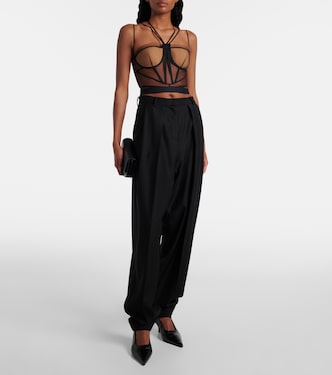 Bustier in tulle | Nensi Dojaka