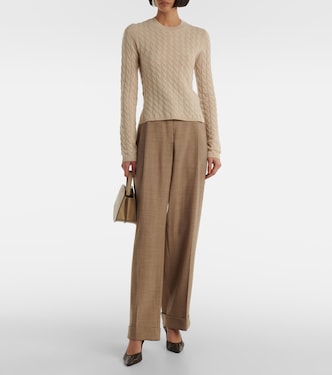 Pullover Milla in cashmere a trecce | Altuzarra