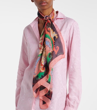 Foulard en soie à motif cachemire | Etro