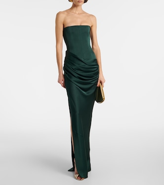 Maxikleid aus Satin | Alex Perry