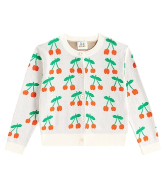 Cherry cotton cardigan | Jellymallow