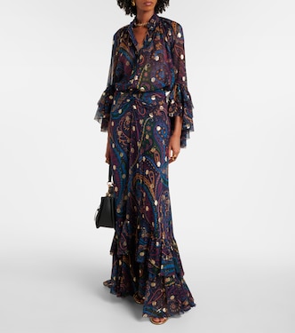Camisa de seda con paisley | Etro