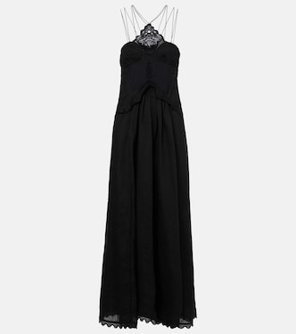 Lindy lace-trimmed maxi dress | Isabel Marant