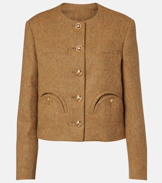 Shamo virgin wool tweed jacket | Blazé Milano