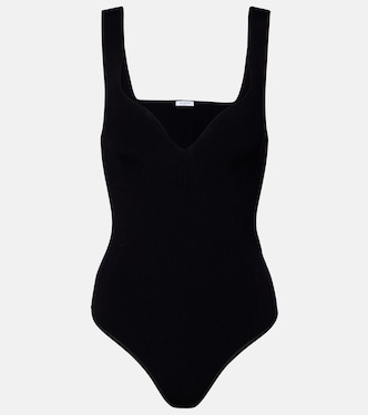 Ribbed-knit bodysuit | Alaïa