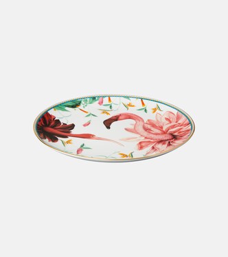 Birdbloom porcelain decorative plate | La DoubleJ