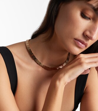 Collar Jagged de oro rosa de 18 ct  | Suzanne Kalan