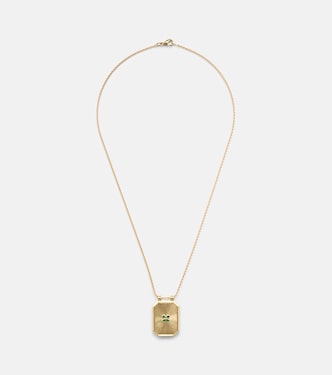 Collana Luck in oro 18kt con smeraldo | Marie Lichtenberg