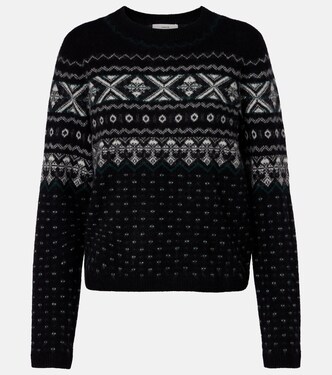 Fair Isle cashmere sweater | Vince