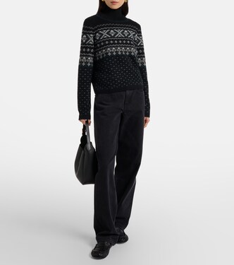 Fair Isle cashmere sweater | Vince