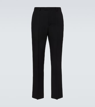 Virgin wool tuxedo pants | Valentino