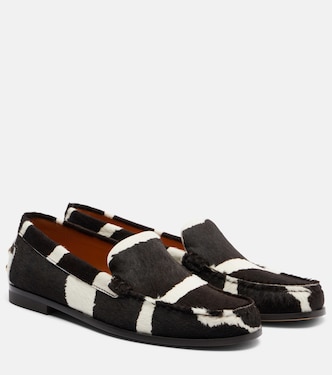 Printed calf hair loafers | Tod's