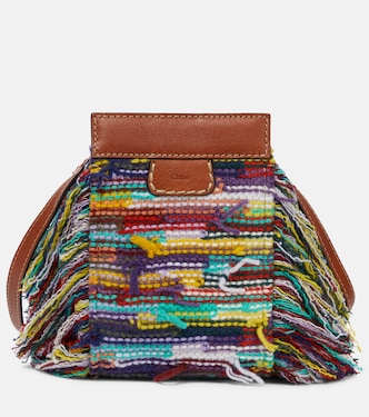 Borsa a tracolla Edith in cashmere | Chloé