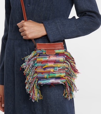 Borsa a tracolla Edith in cashmere | Chloé