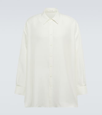 Camicia Lurke in seta | The Row